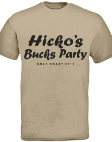 Bucks Party Tshirts design