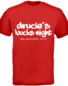 Ideas for bucks party t-shirts