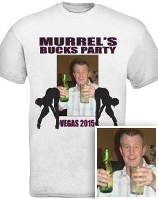 Custom Bucks Night T Shirts