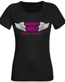 Hens Night Shirt - Angels Wings