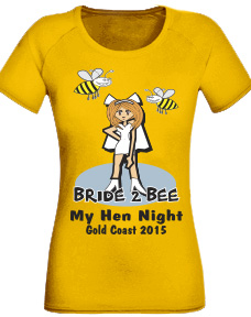 Bride 2 Bee hens night t-shirt