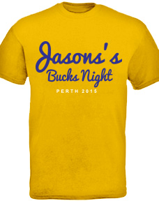 Stock design for a custom buck t-shirt