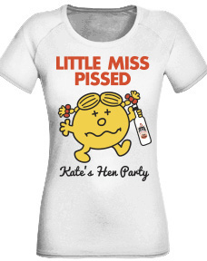 Hens Night Ideas - Little Miss Pissed template